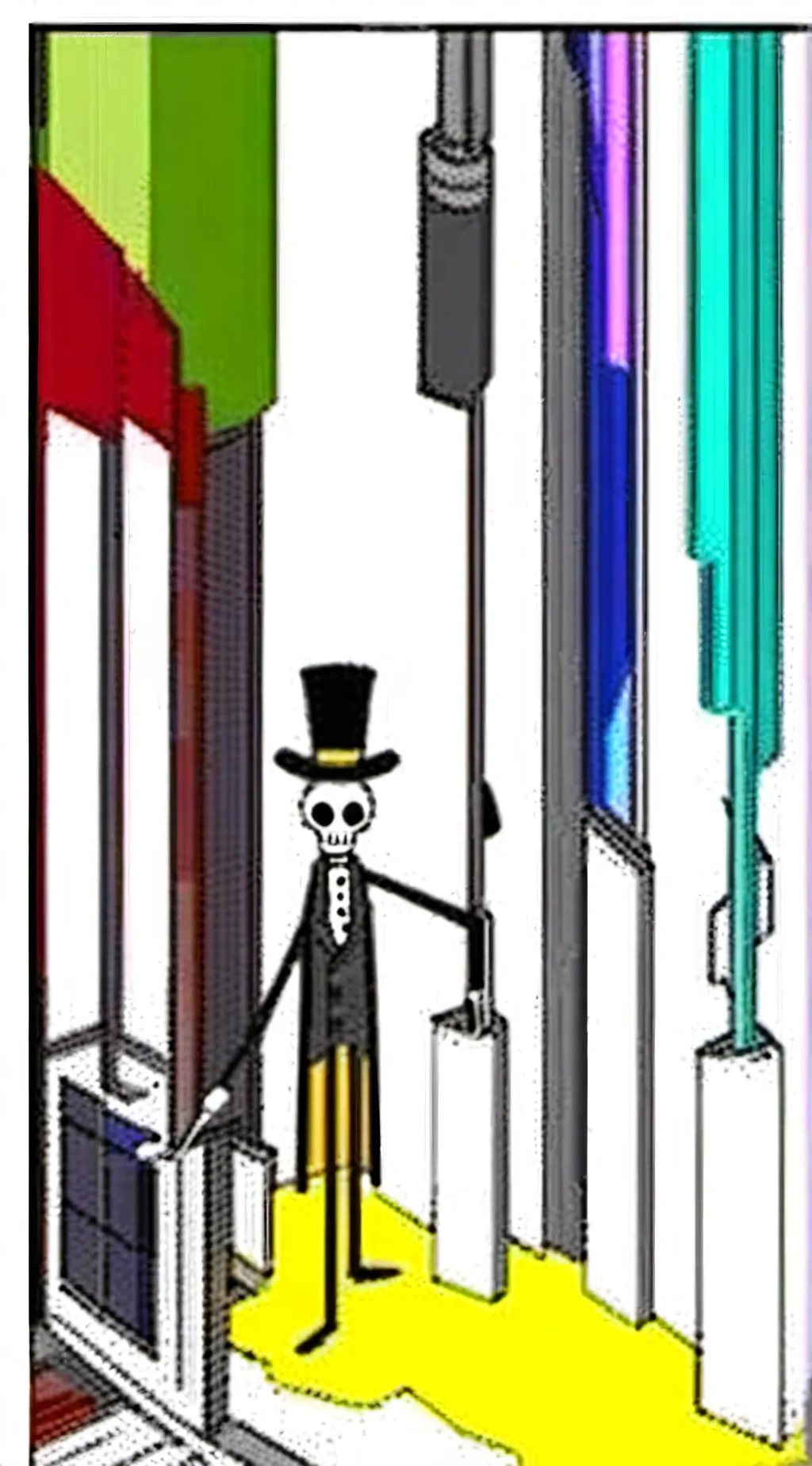 ai character: Brook background