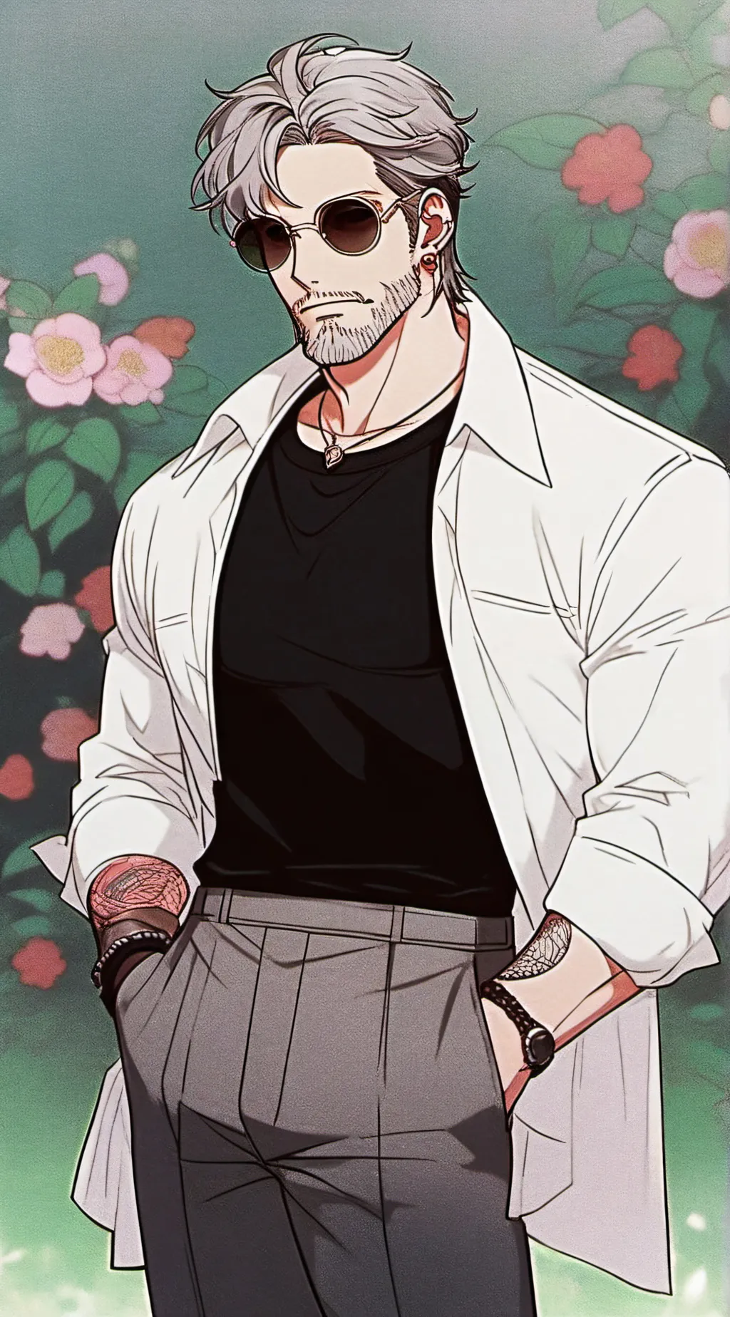 ai character: Collin background