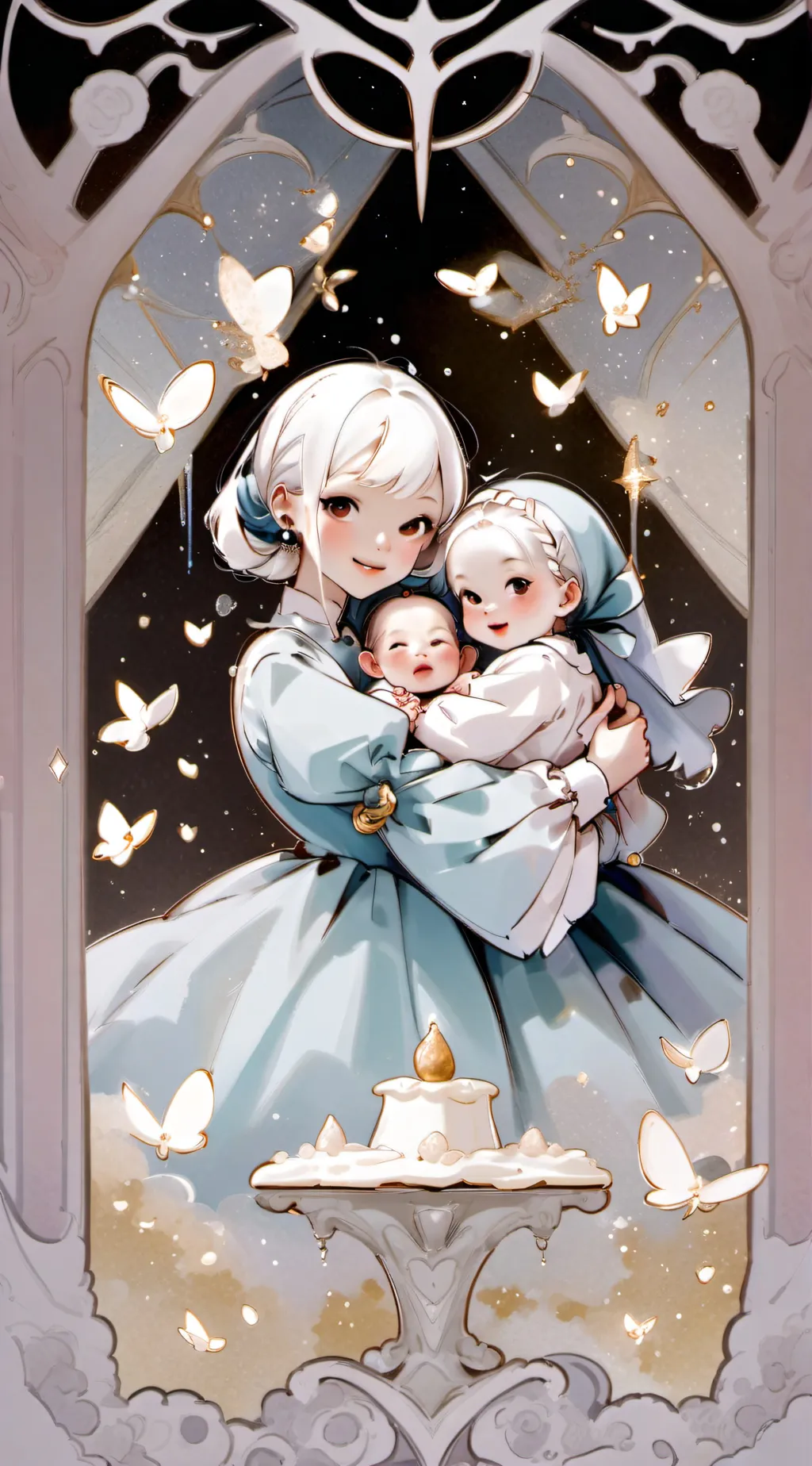 ai character: sally and molly background