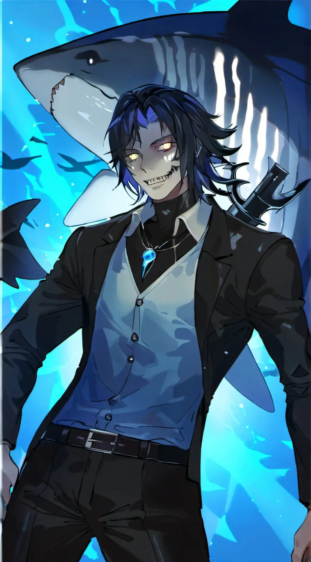ai character: Sebastian background