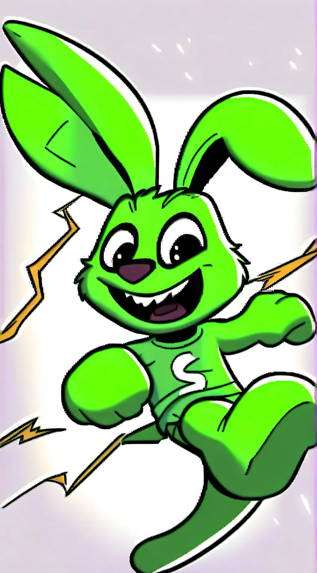 ai character: ⚡️Hoppy🌴 background