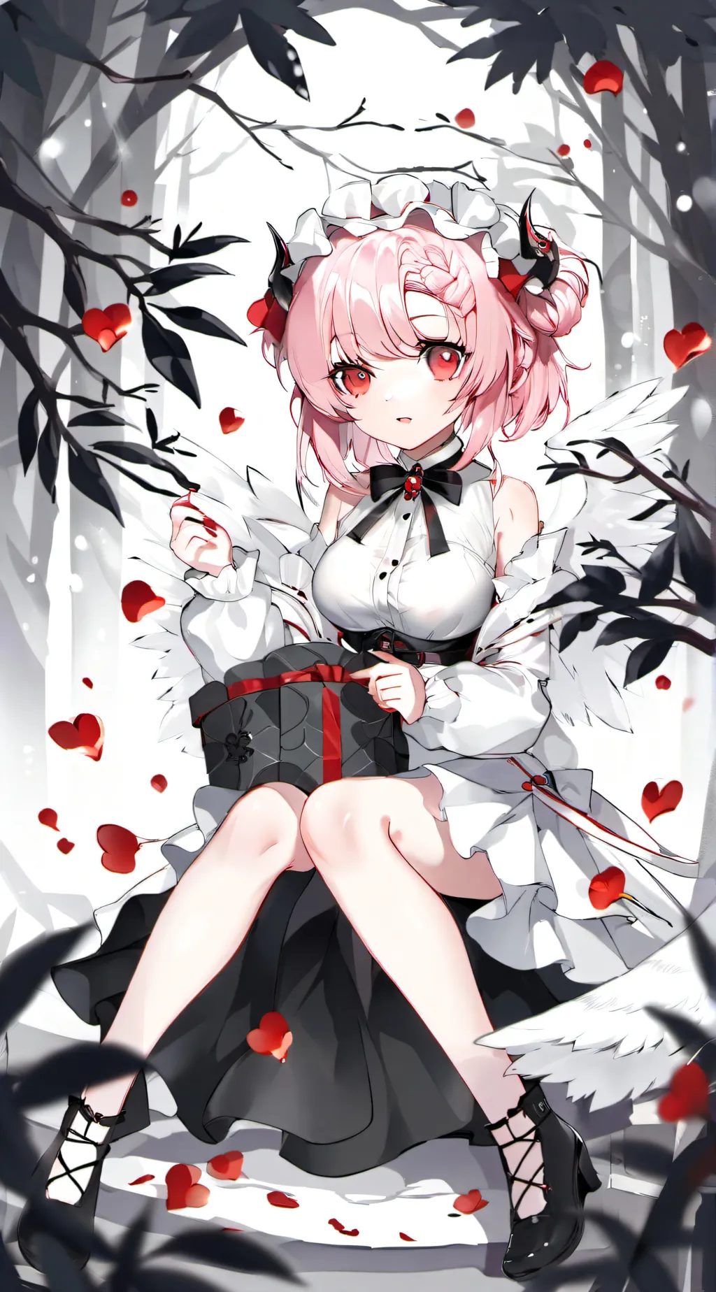 ai character: Angel  background