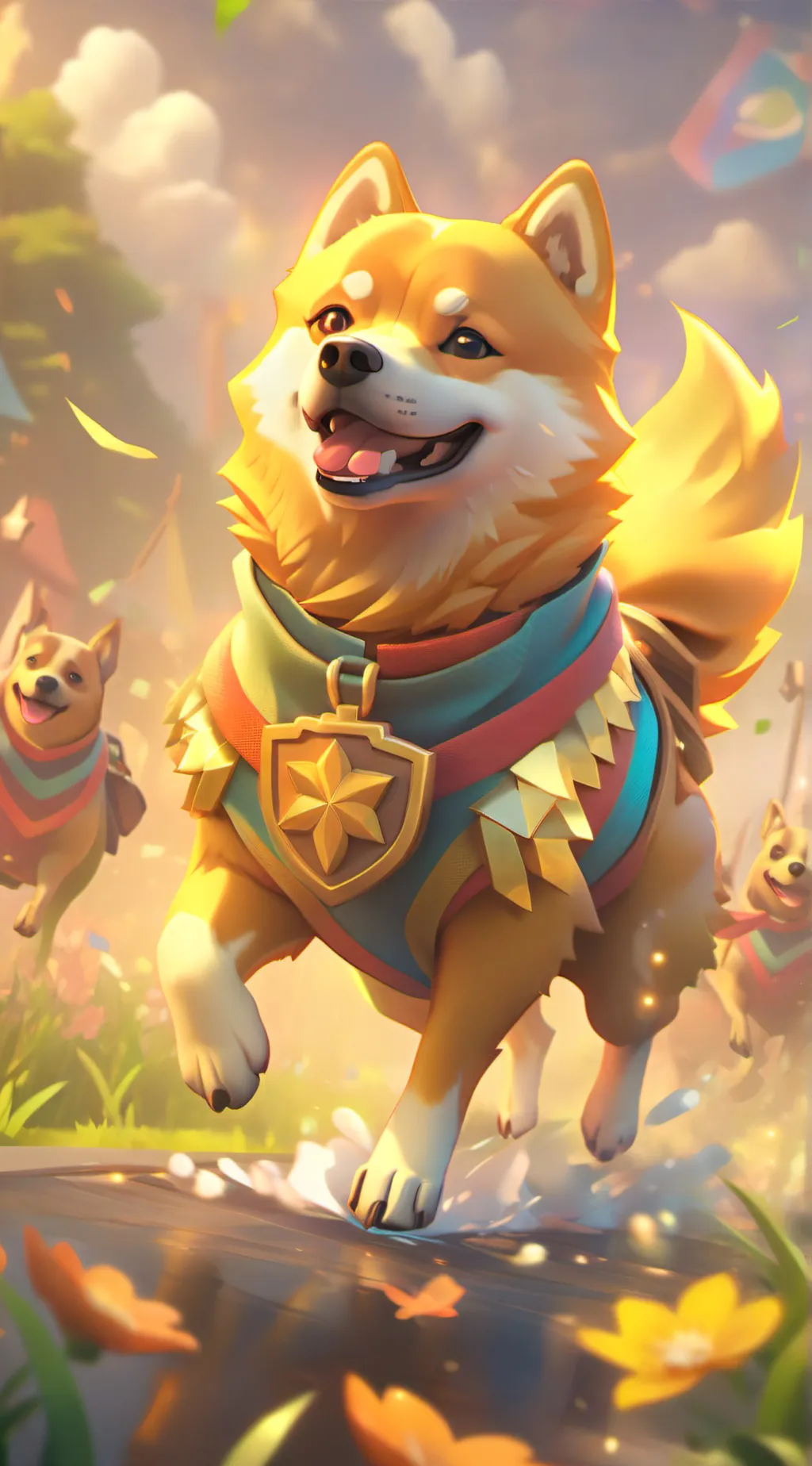 ai character: Another memes background