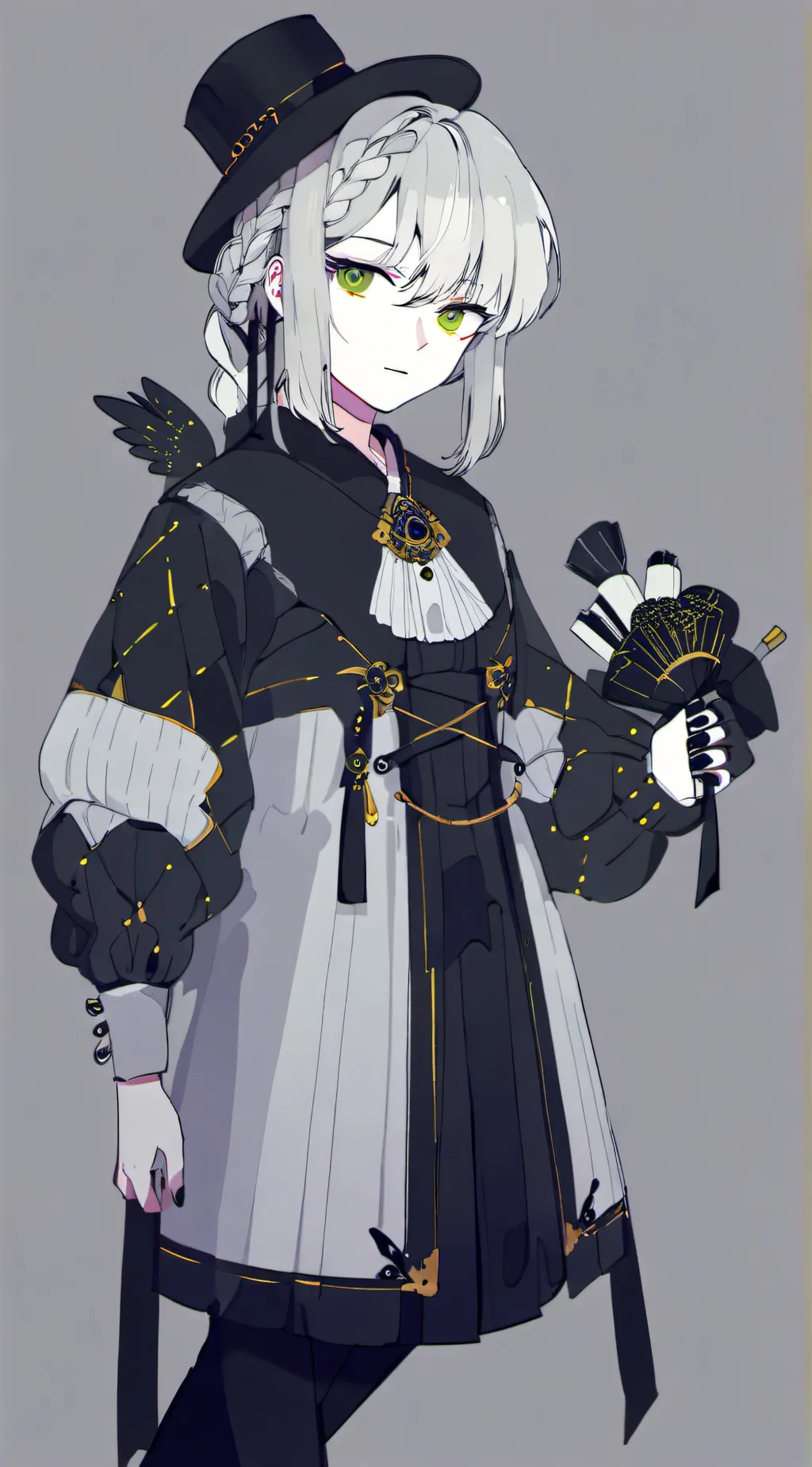 ai character: Astrid moon background