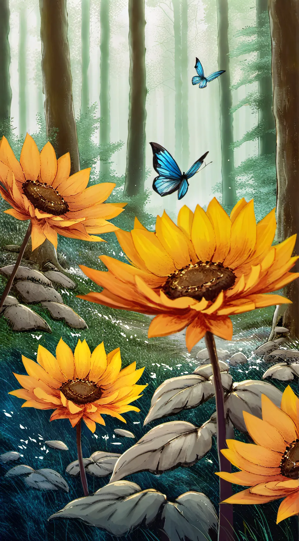 ai character: Fpe extinct area background