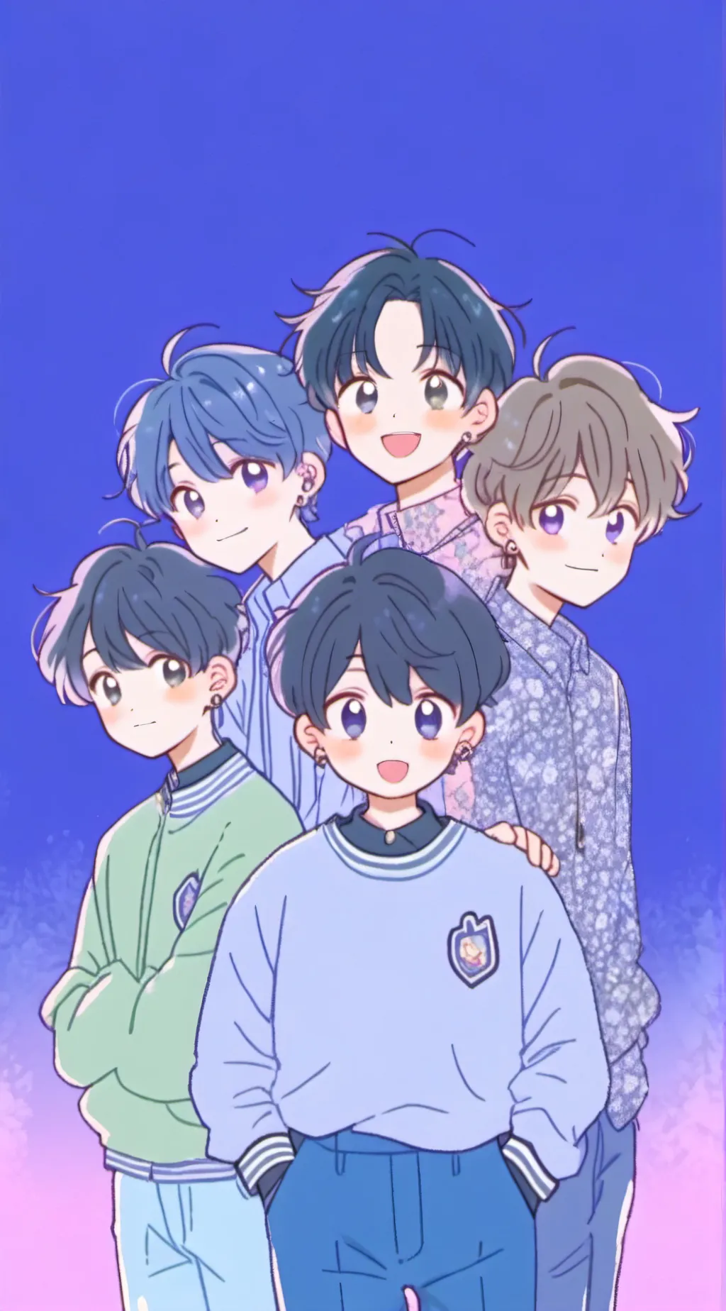 ai character: Max, zany, jack  background