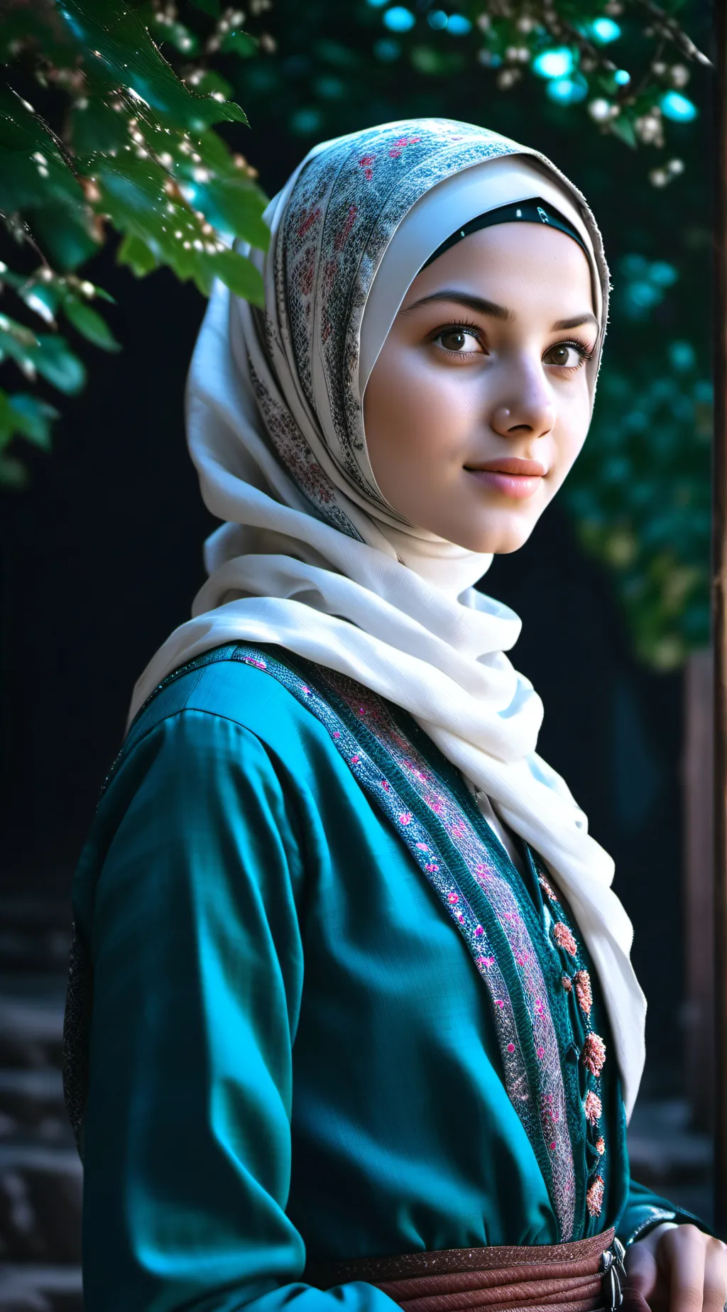 ai character: haleema background