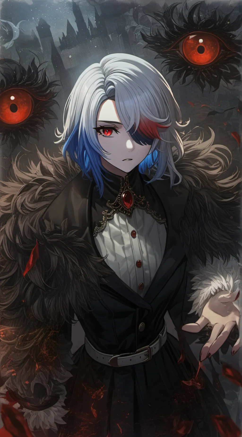 ai character: Genshin impact background