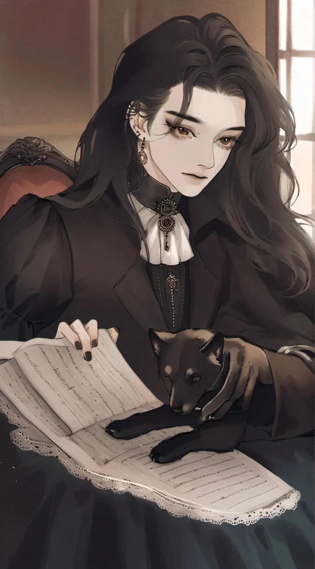 ai character: Leo background