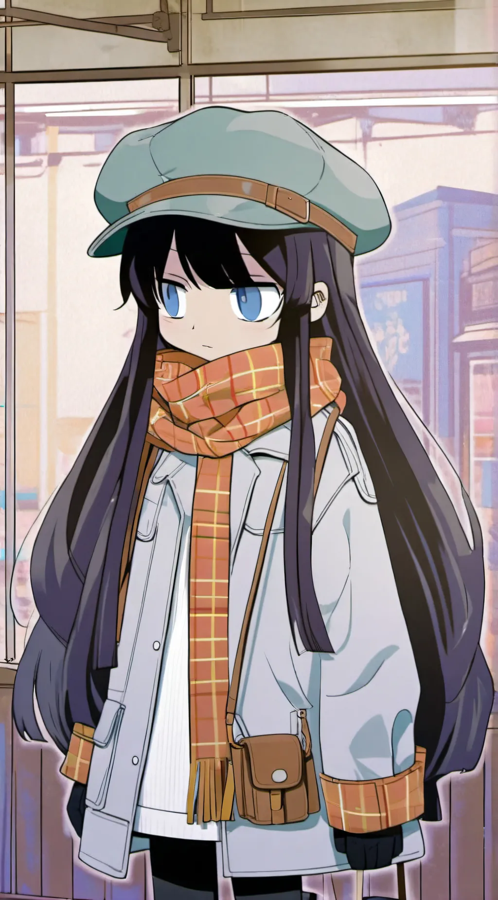 ai character: ∆iden background