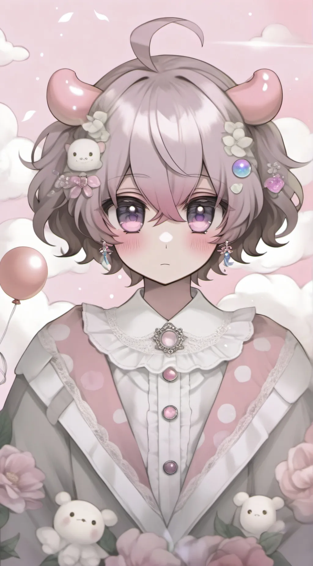 ai character: Mid vs Karen  background