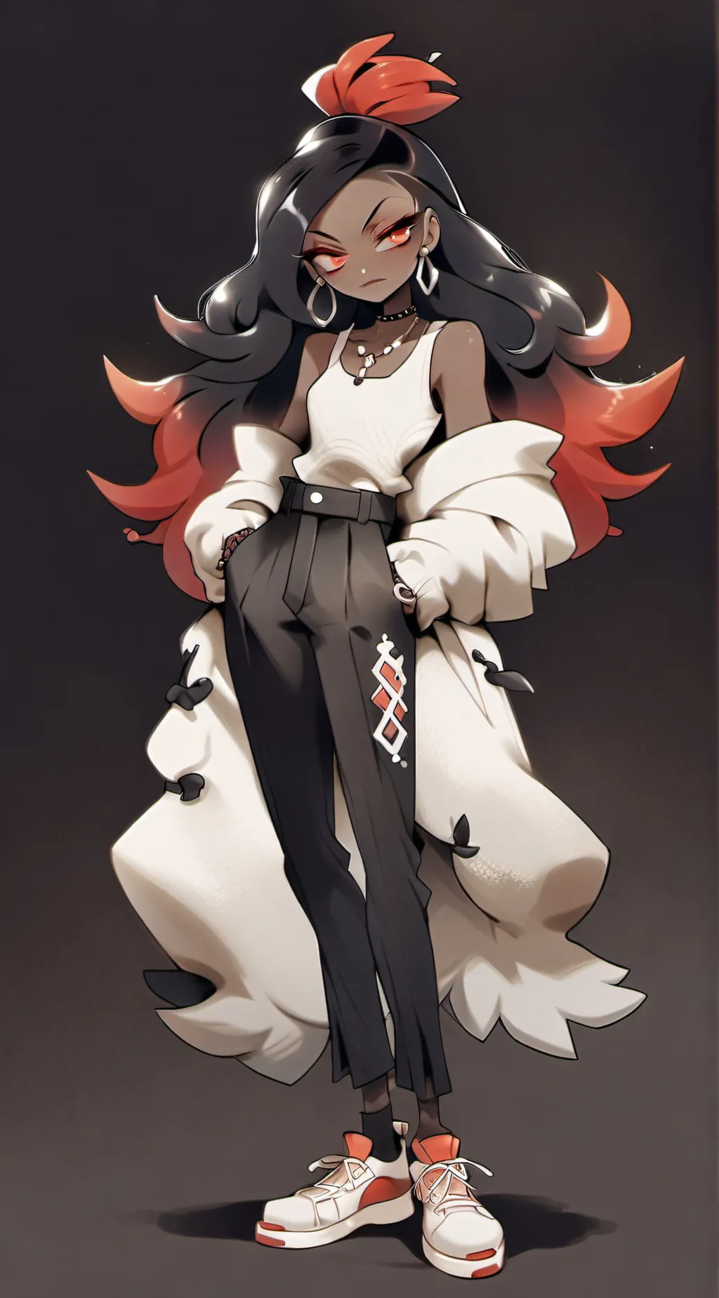 ai character: Velvette background