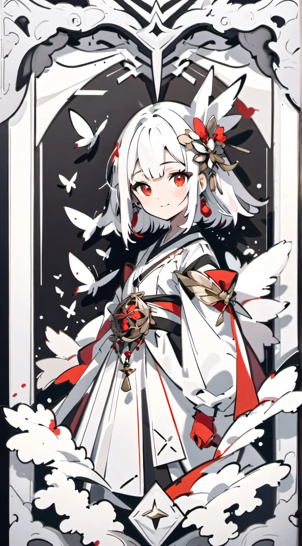 ai character: Hana background