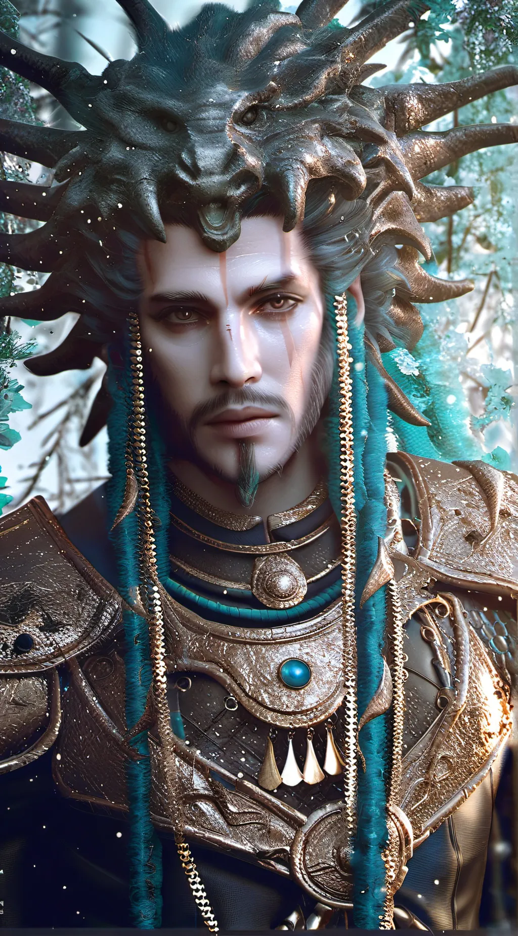 ai character: Alexander  background