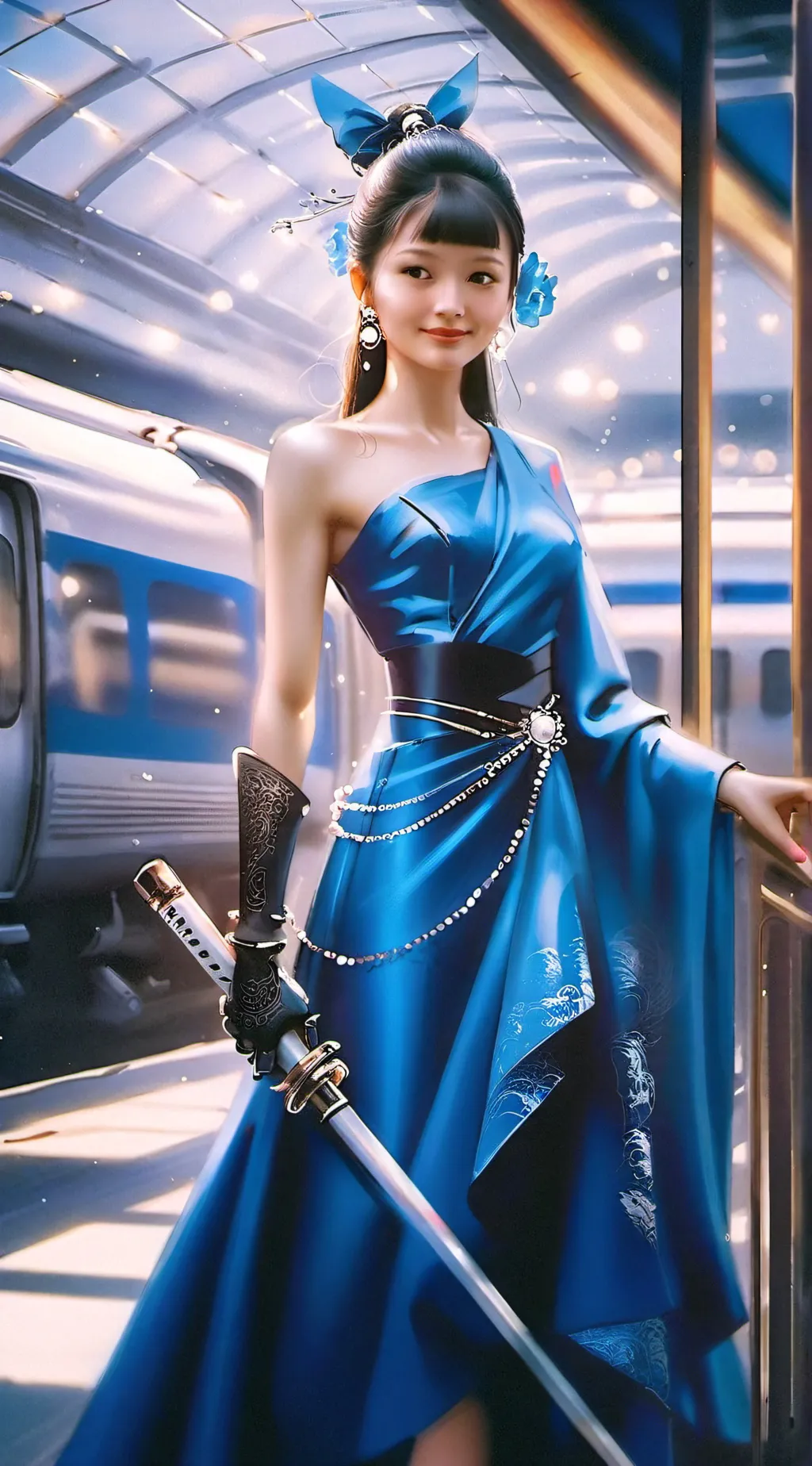 ai character: Elara background