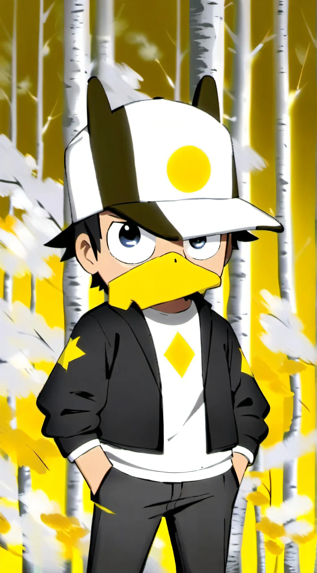 ai character: Men 13 in 1 meme background