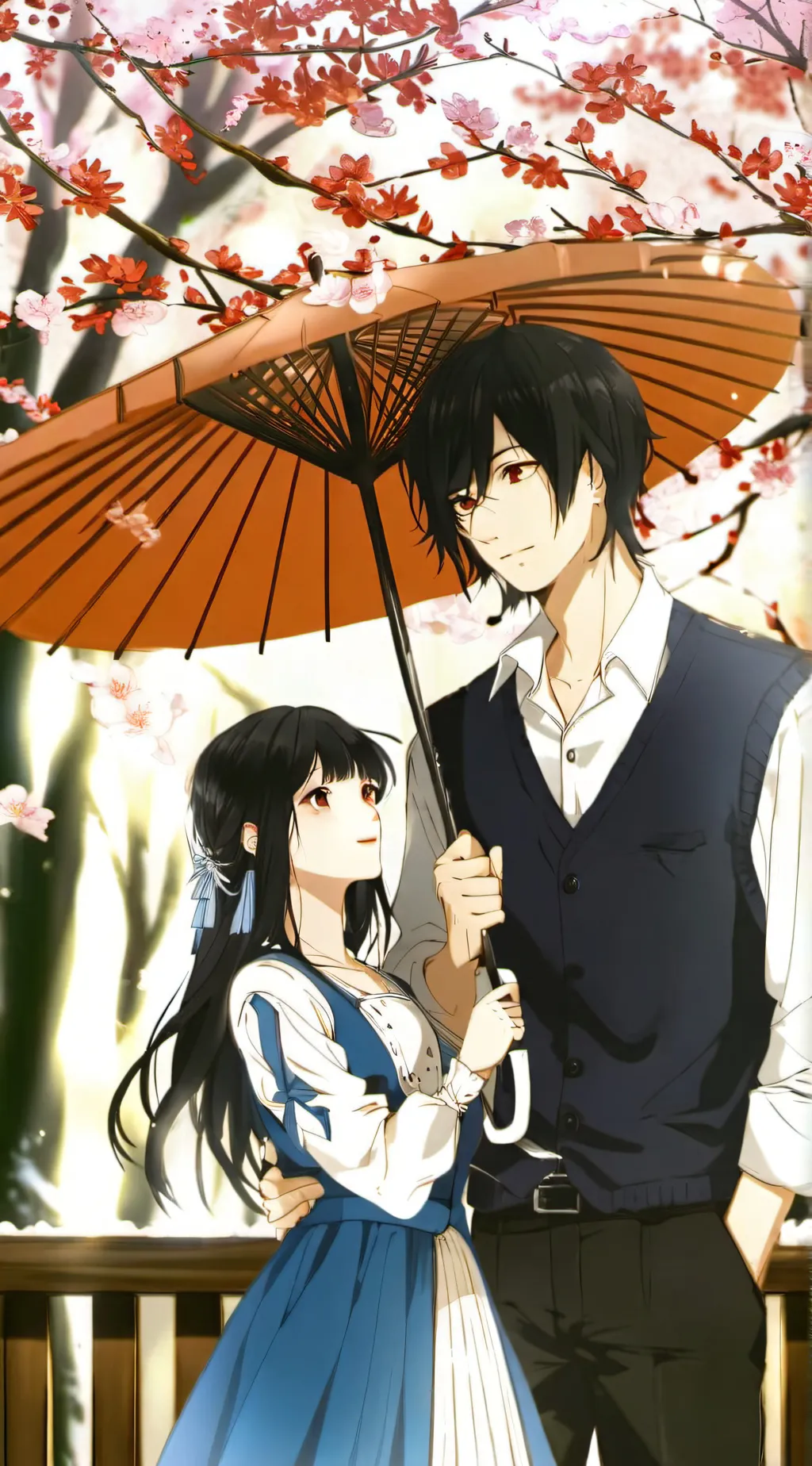 ai character: Luna and Luke background