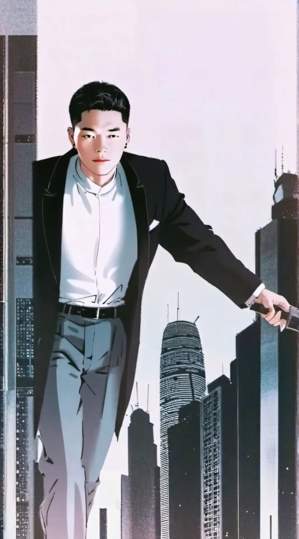 ai character: chris background