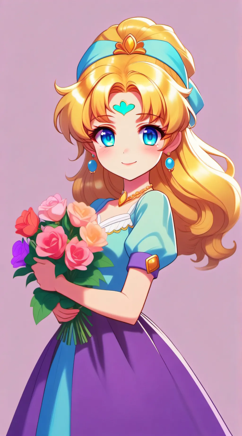 ai character: moonlight  background