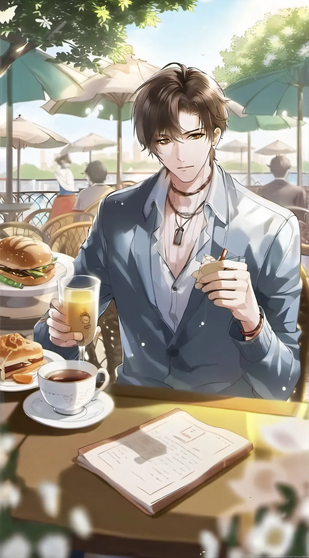 ai character: Lonbron background