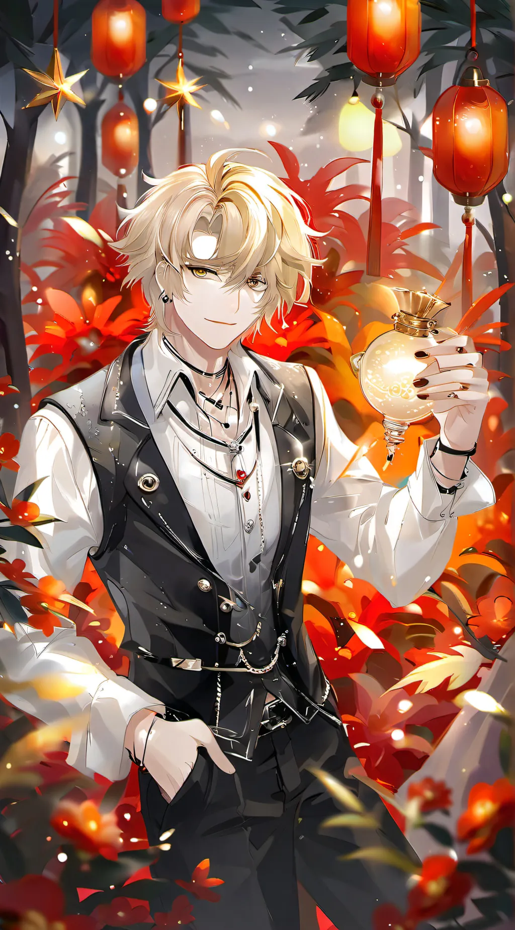 ai character: leo background