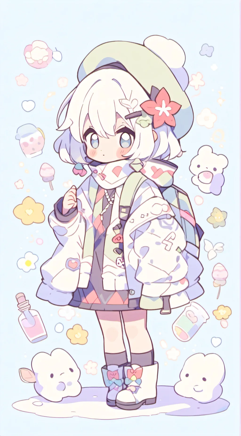 ai character: MHA EXTRA! background