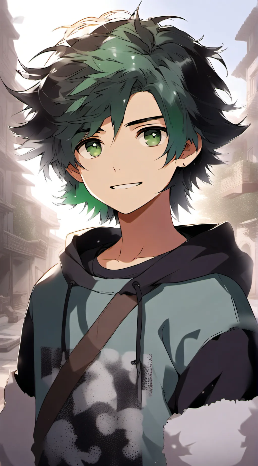 ai character: MHA (Deku) background