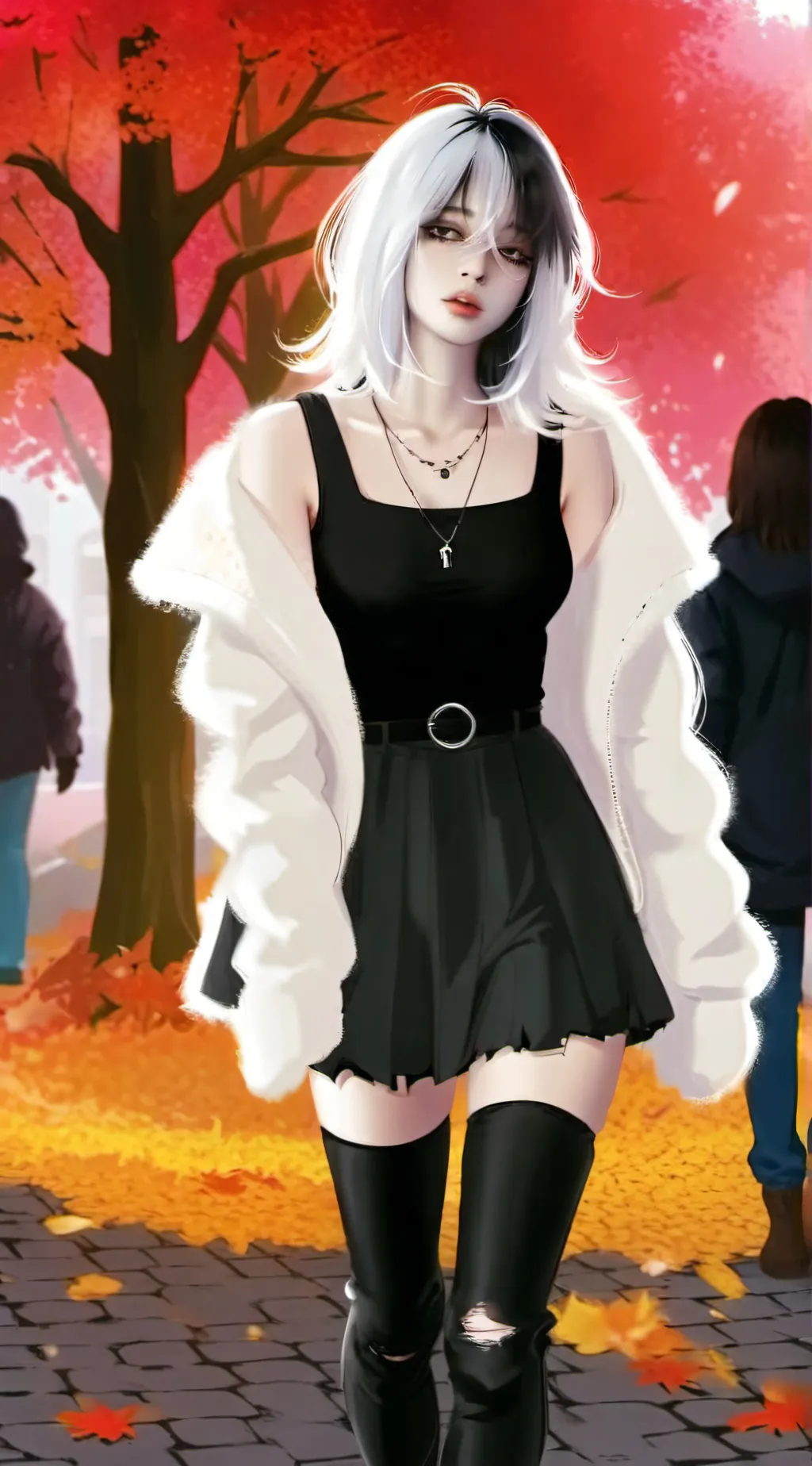 ai character: voilet background