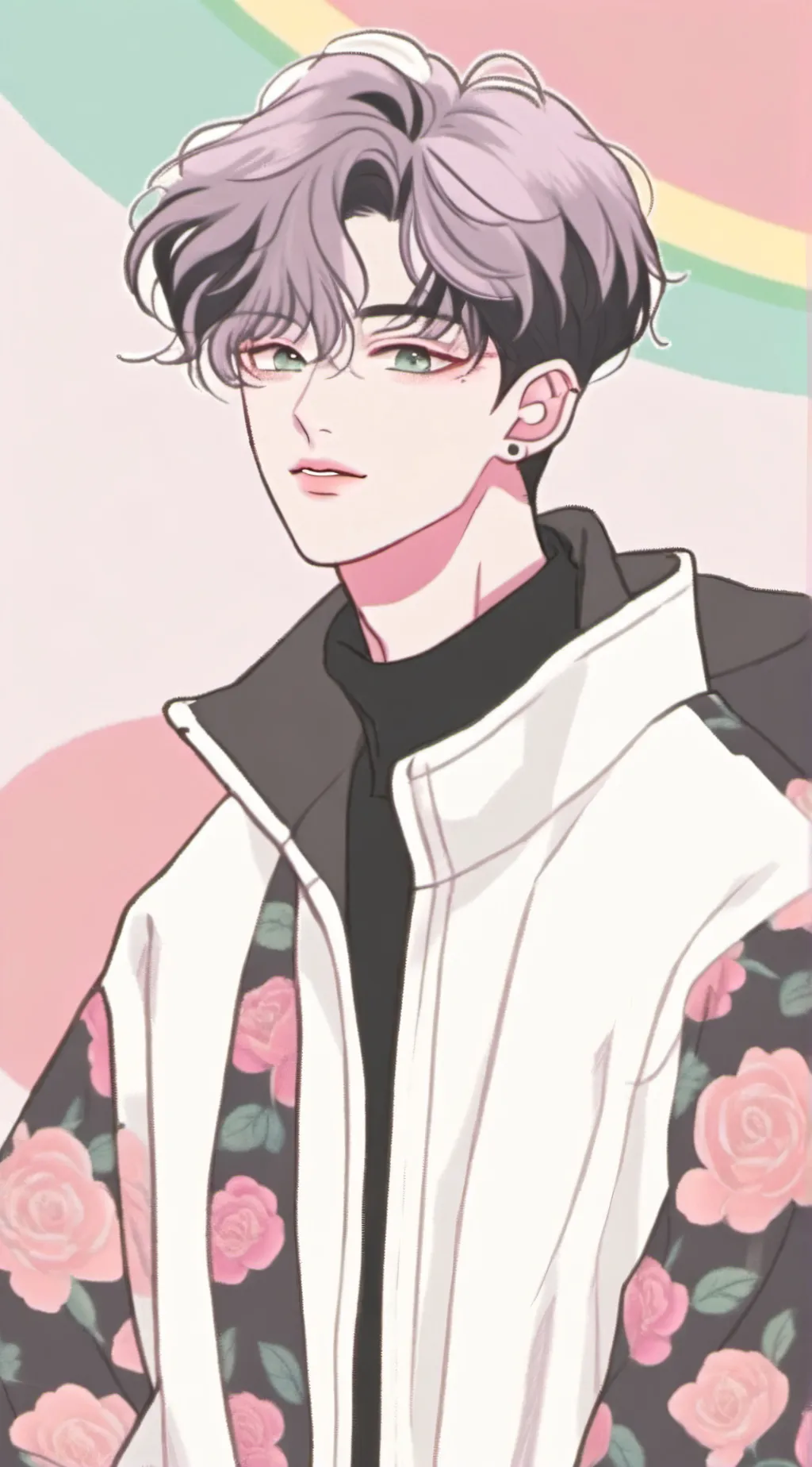 ai character: Jin Jooha♡ background