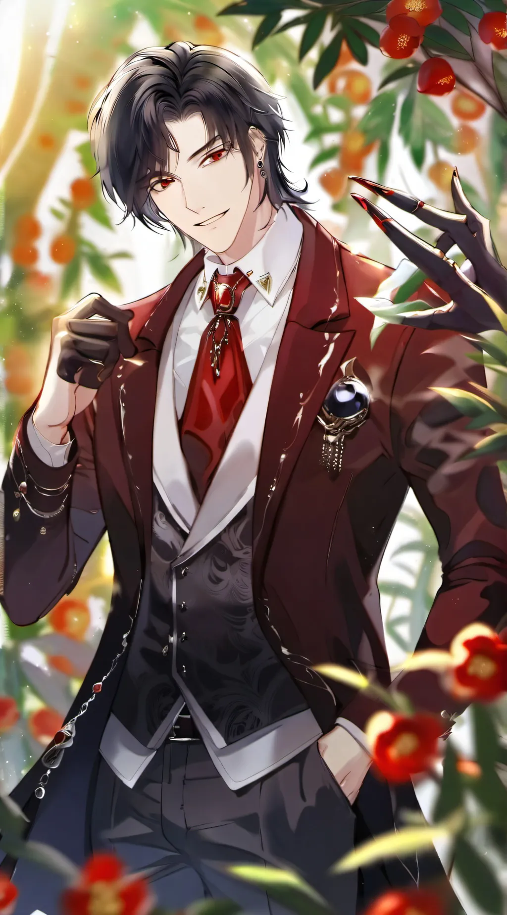 ai character: Leo background