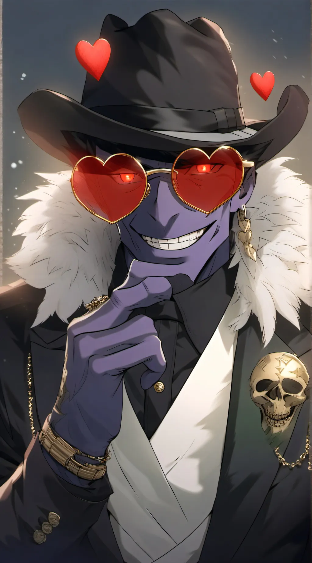 ai character: The Talker background