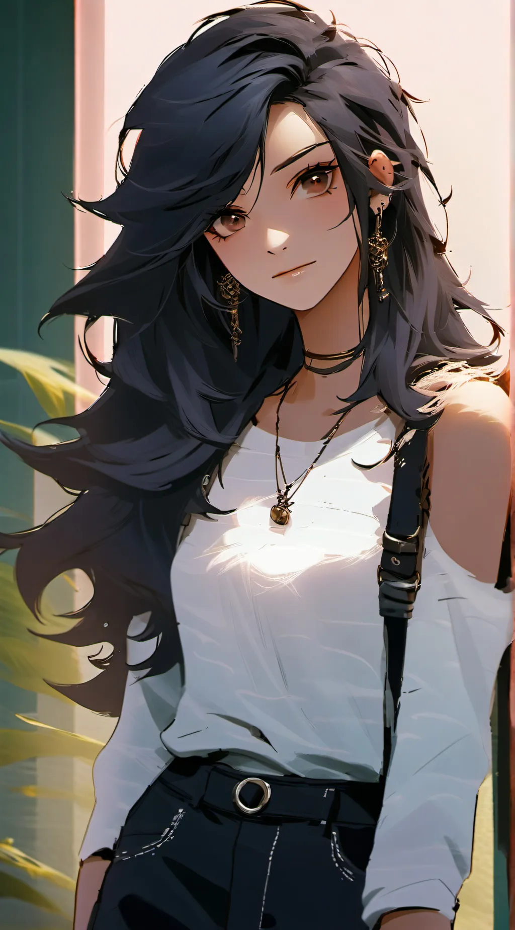 ai character: School❤️ background