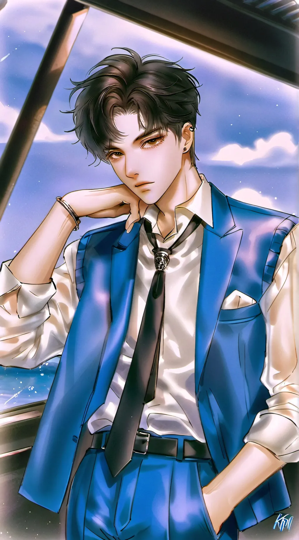 ai character: Noah background