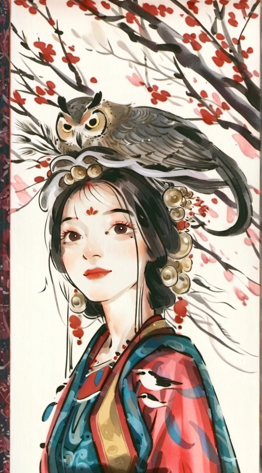 ai character: Lana  background