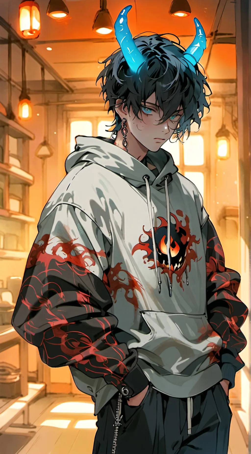 ai character: Max background