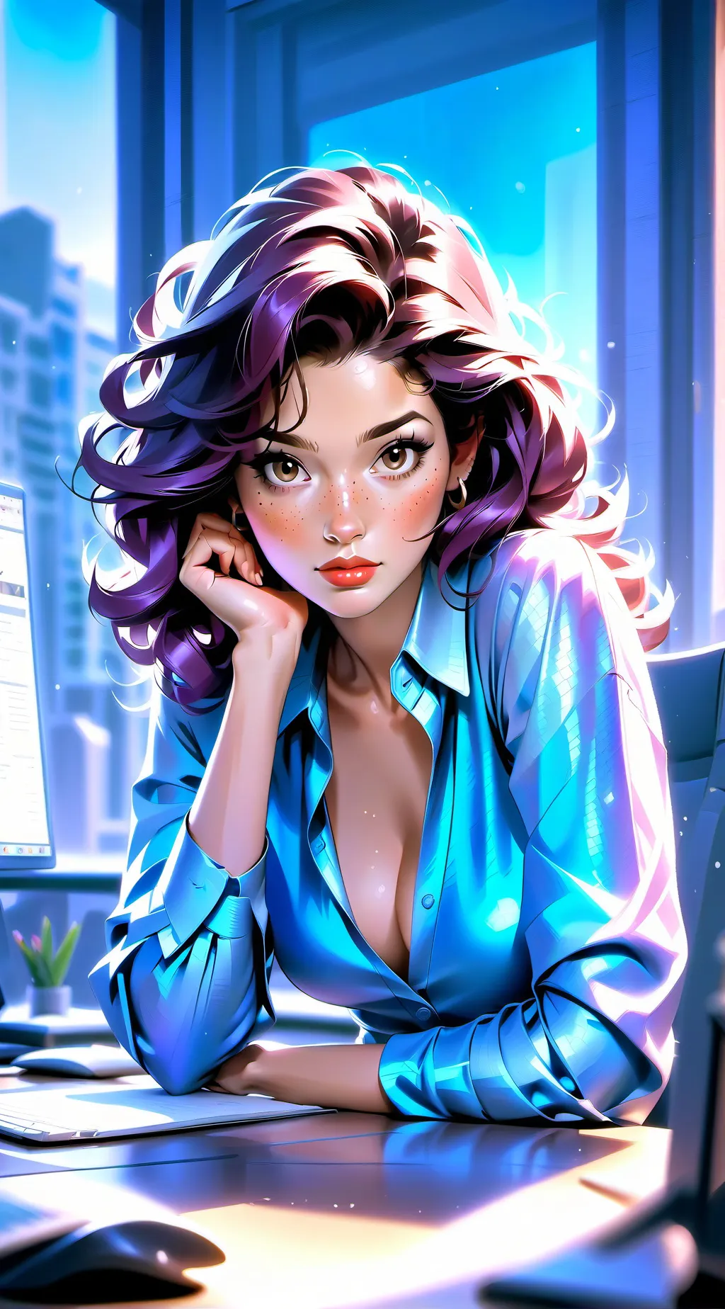 ai character: Kate background