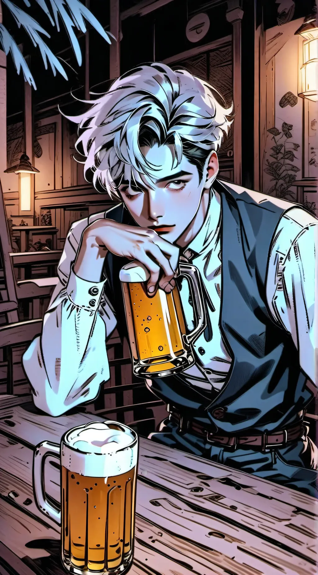 ai character: kai background