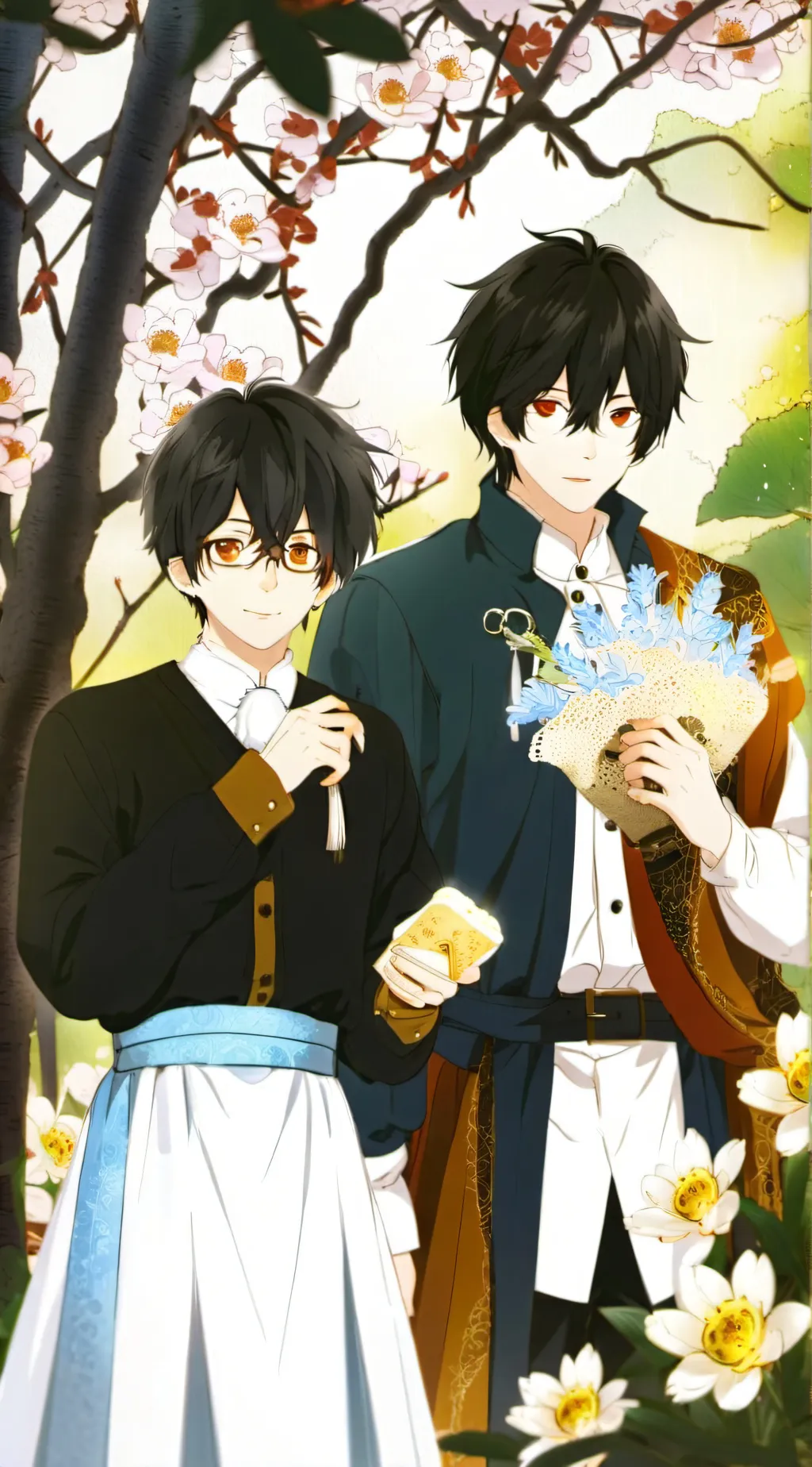 ai character: ~Geo,Leo,and u~ background