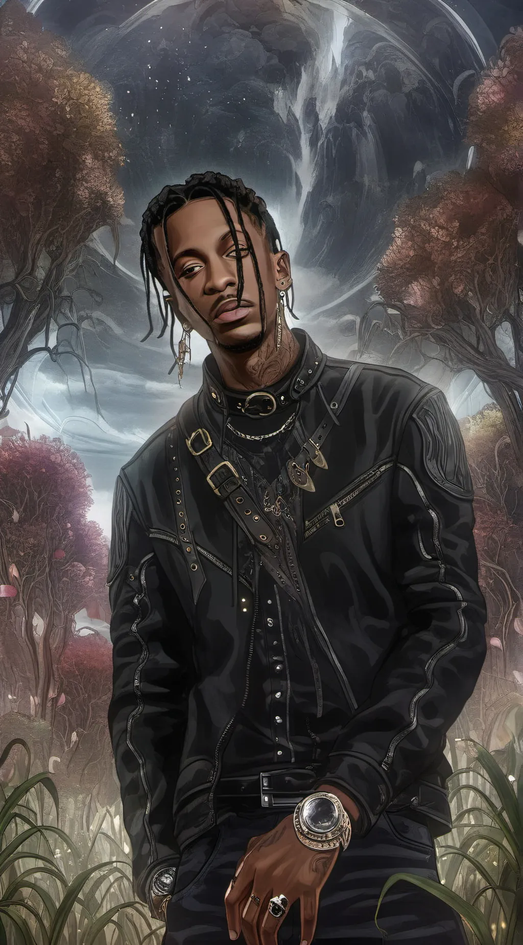 ai character: Future Scott background