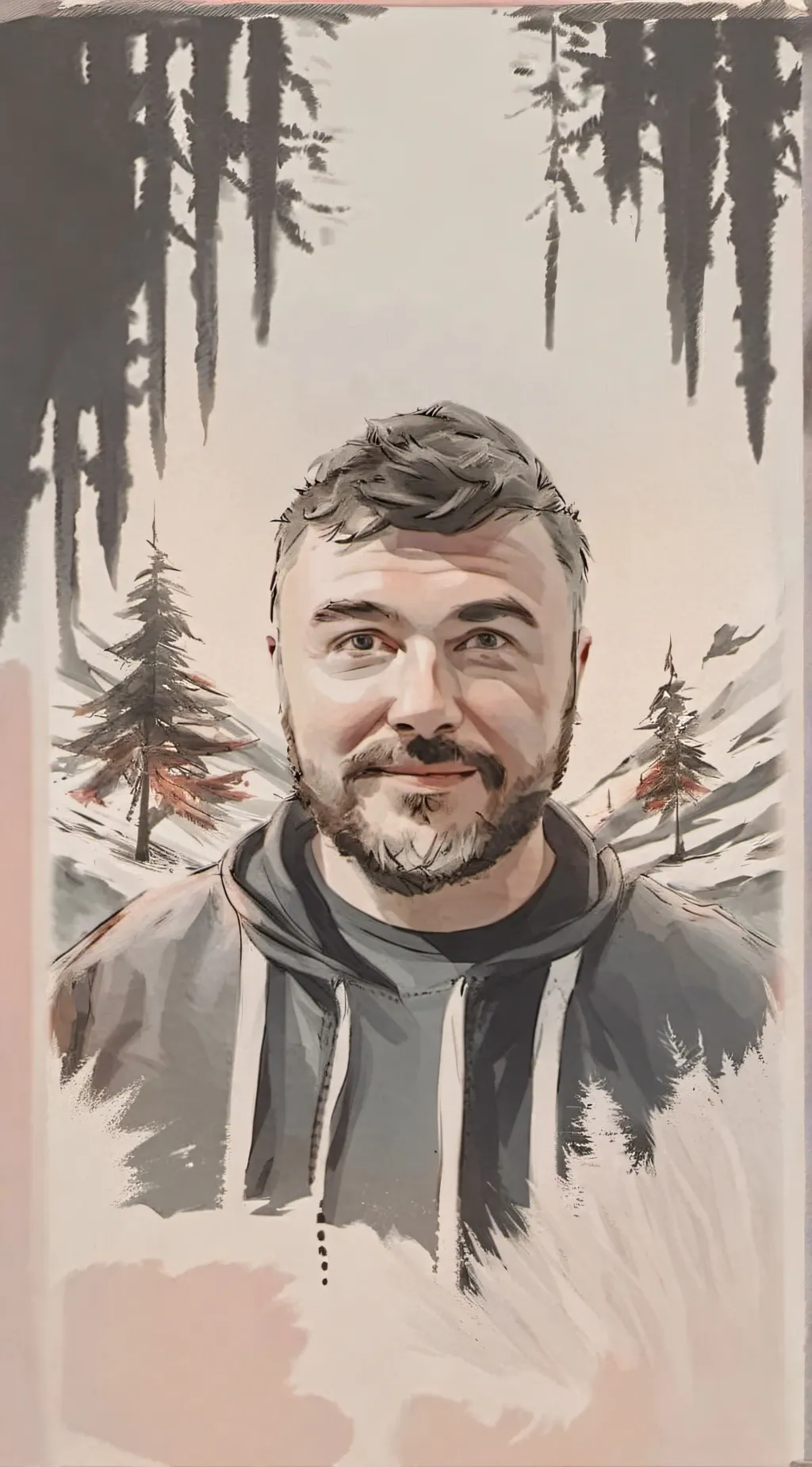 ai character: noah background