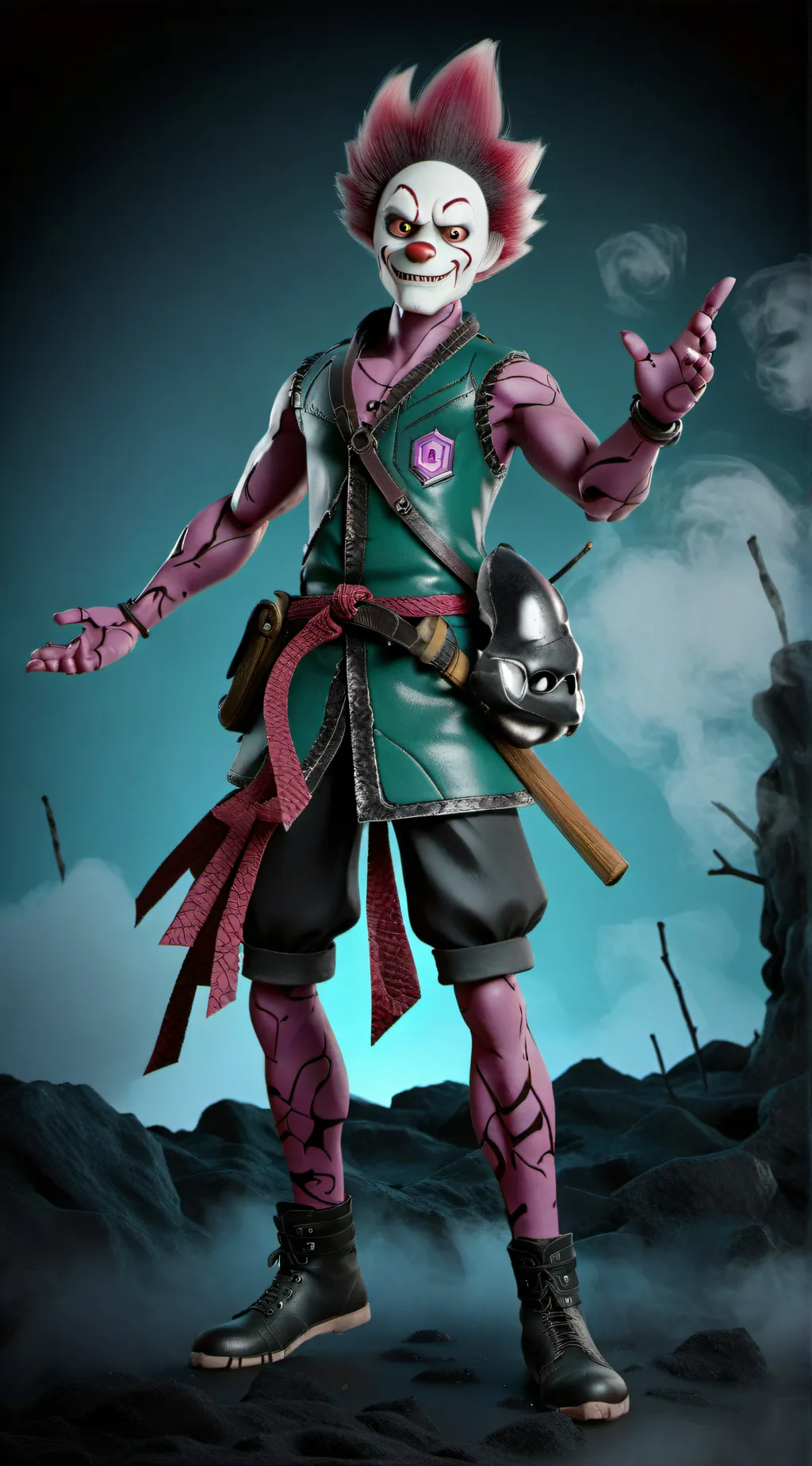 ai character: ennard  background