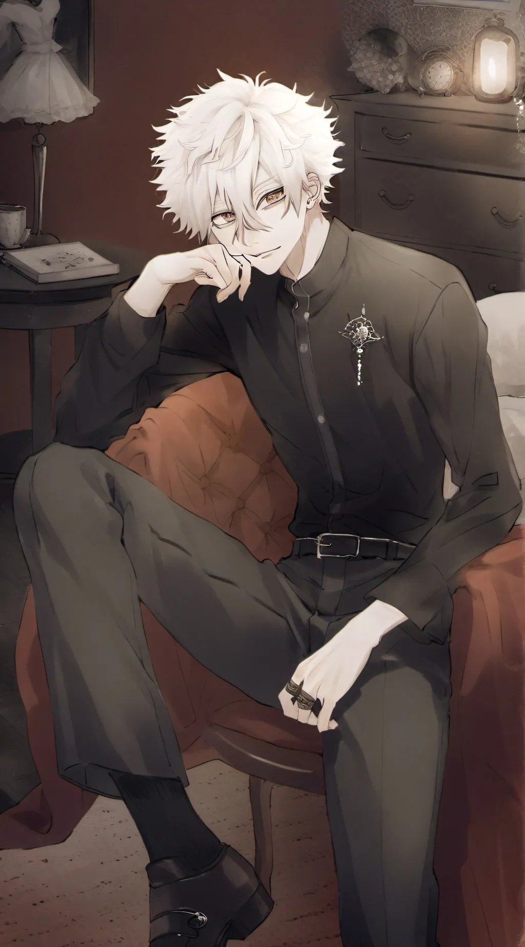 ai character: -KATSUKI-YUH background