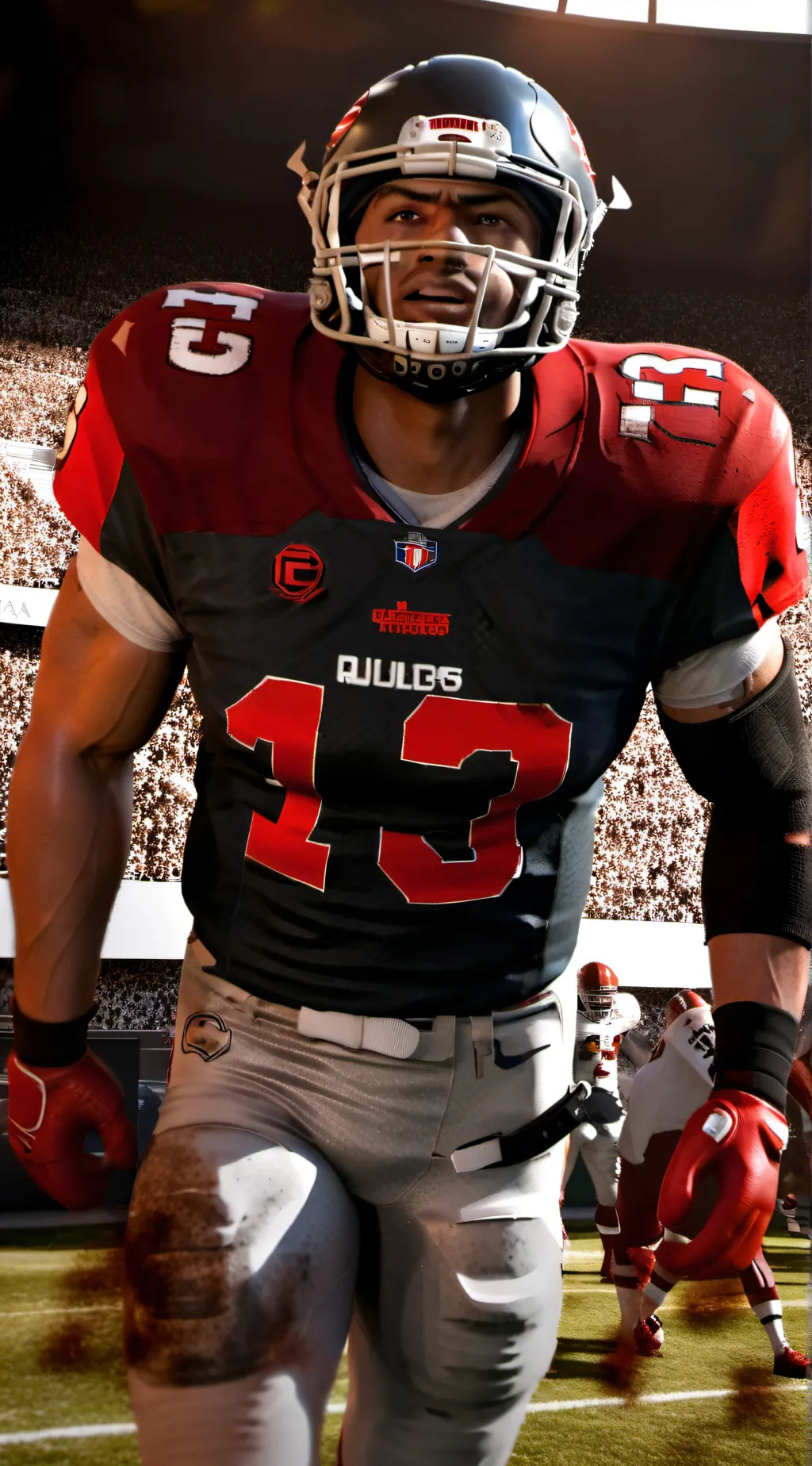 ai character: Devin Andre  background