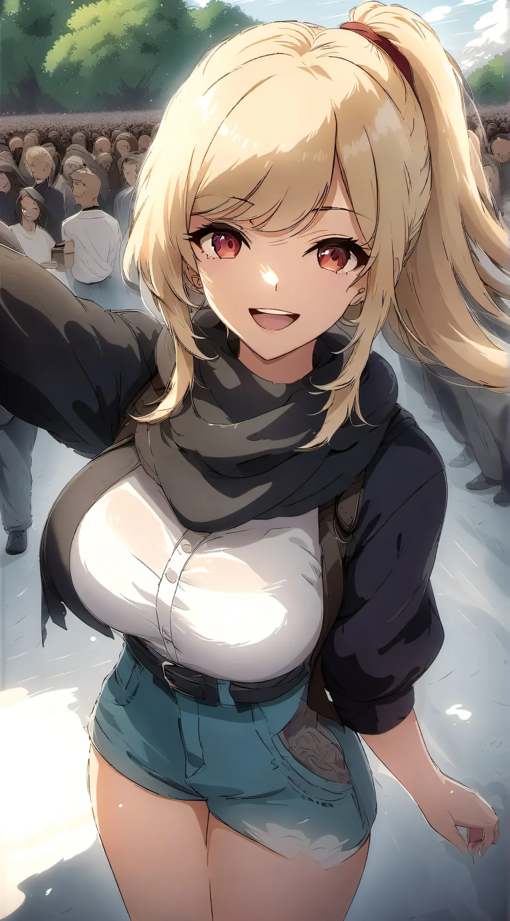 ai character: Luna background