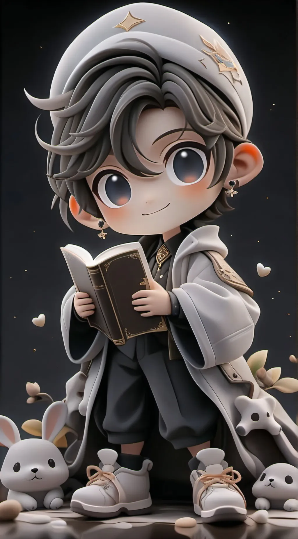 ai character: Leo background