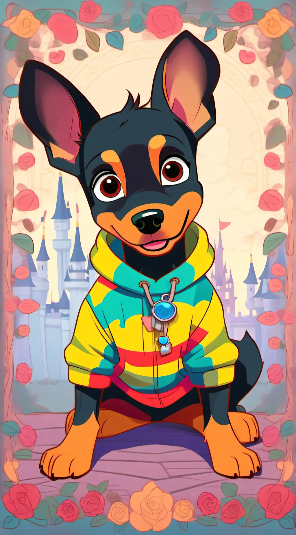 ai character: bog background