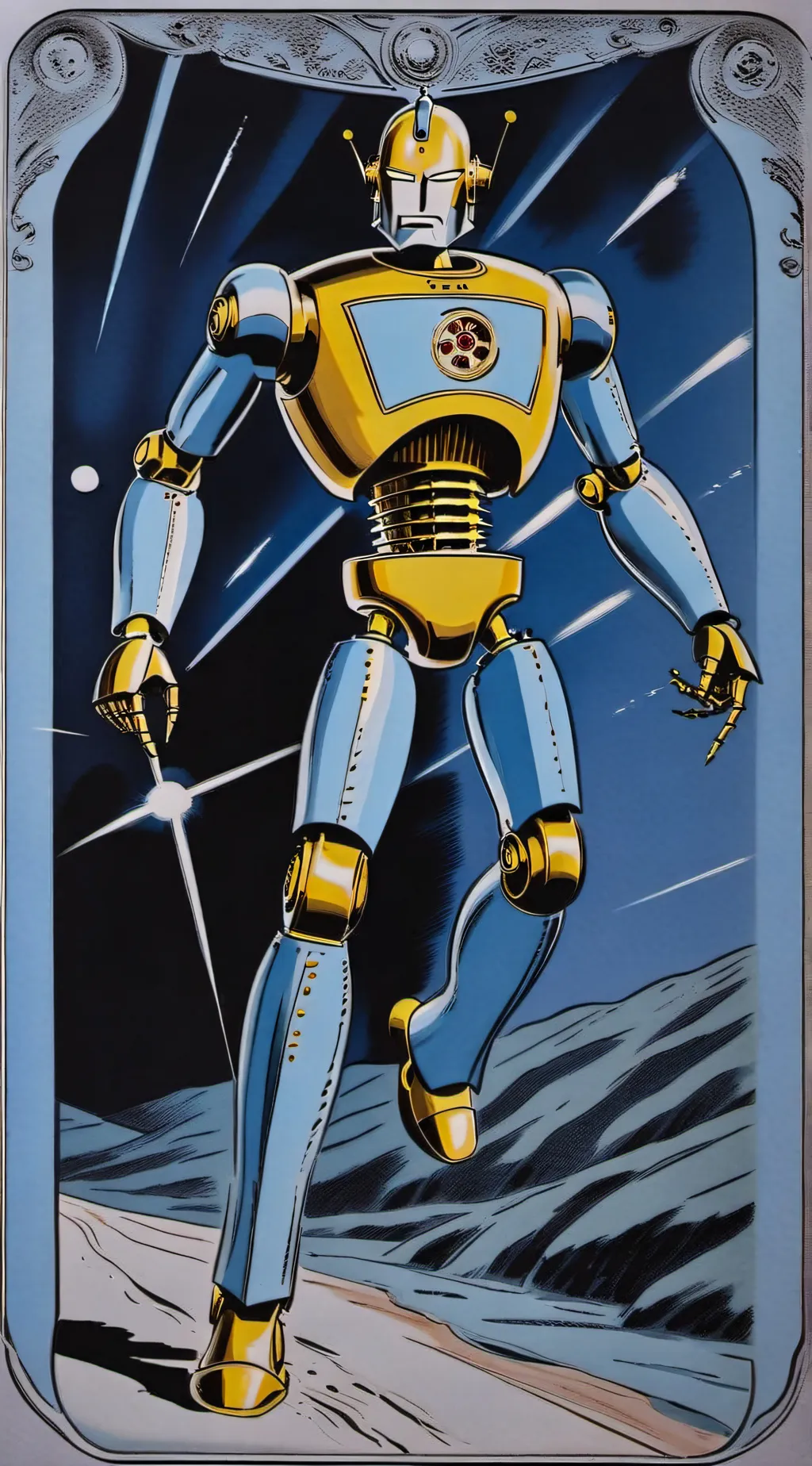 ai character: gyatt robot background