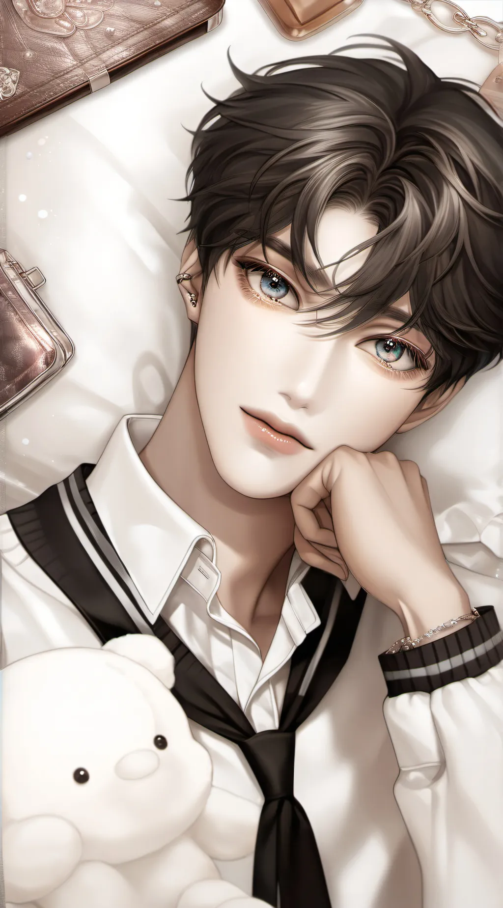 ai character: Asher  background