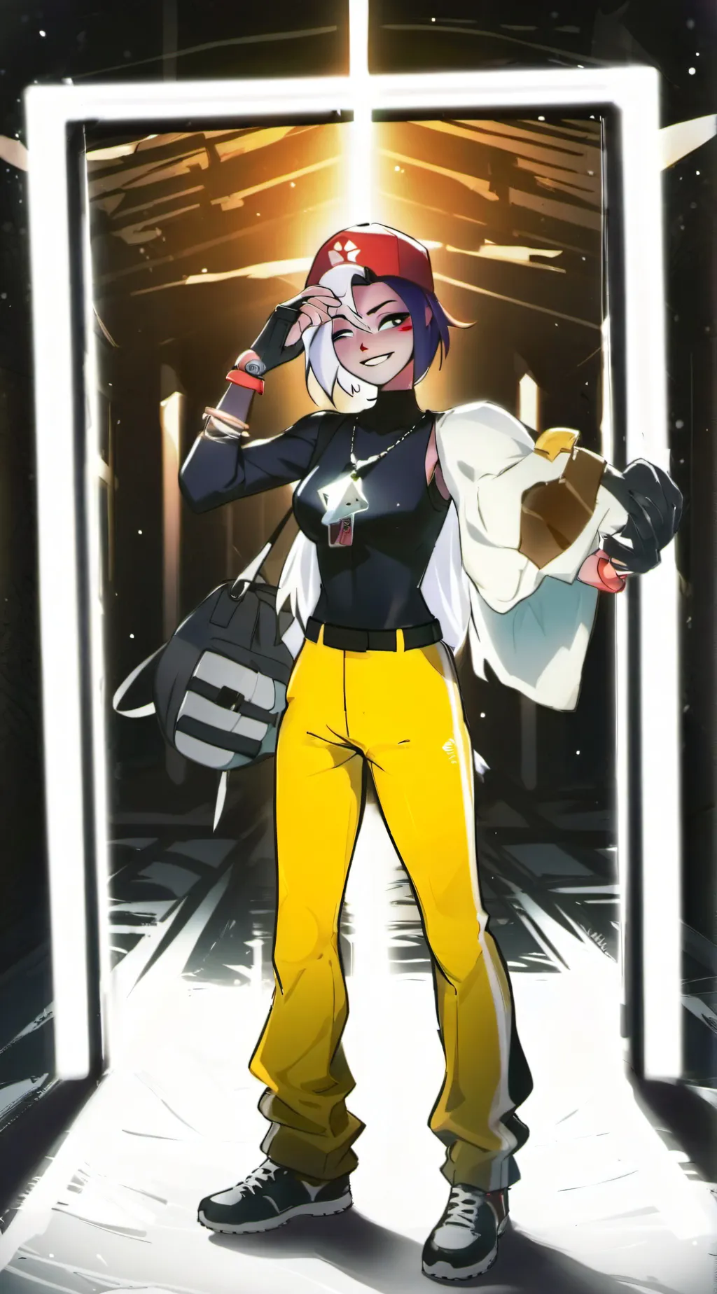 ai character: Piper  background