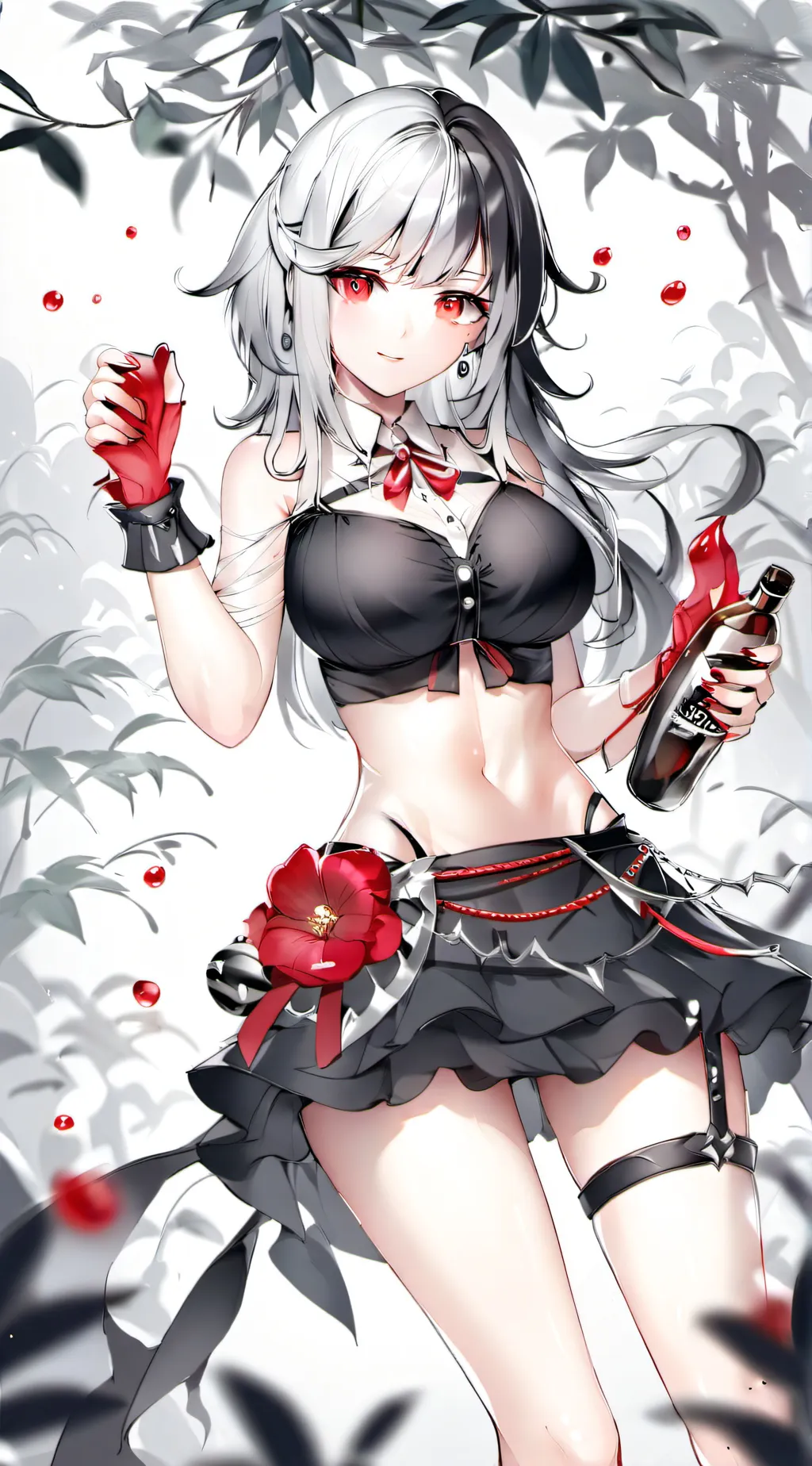 ai character: Mina x y/n background